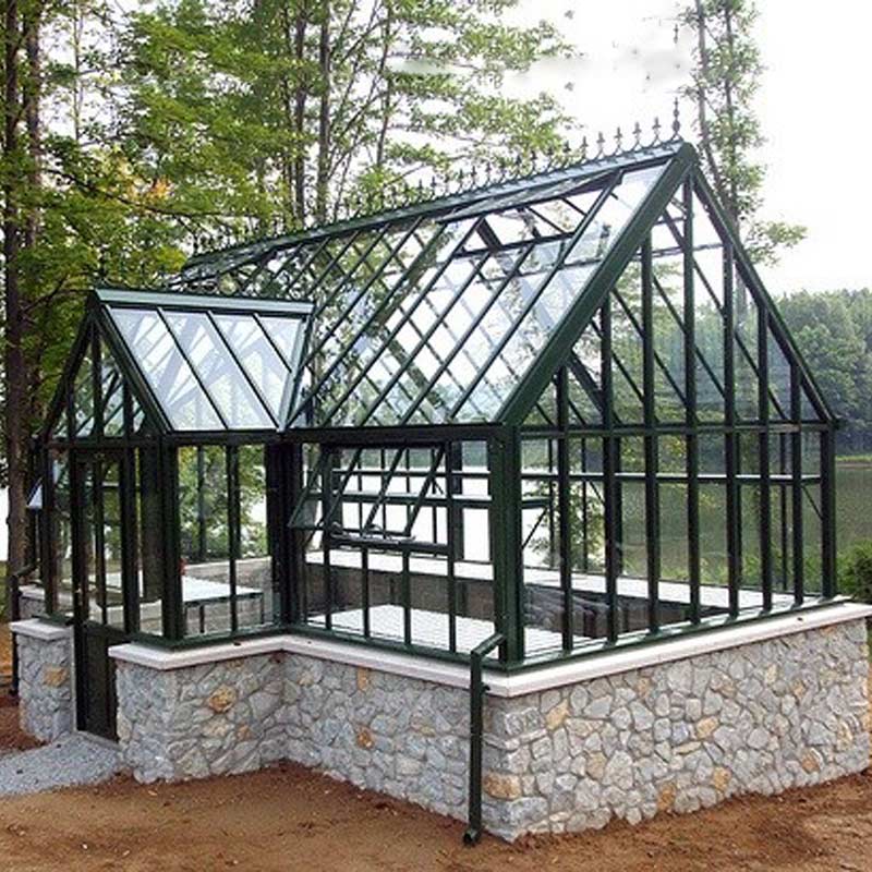 luxury english all season greenhouse dining room