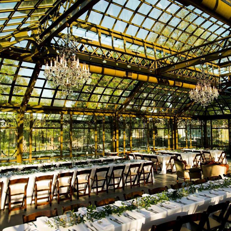 ireland victorian all season greenhouse dining room- Fine Art ...
