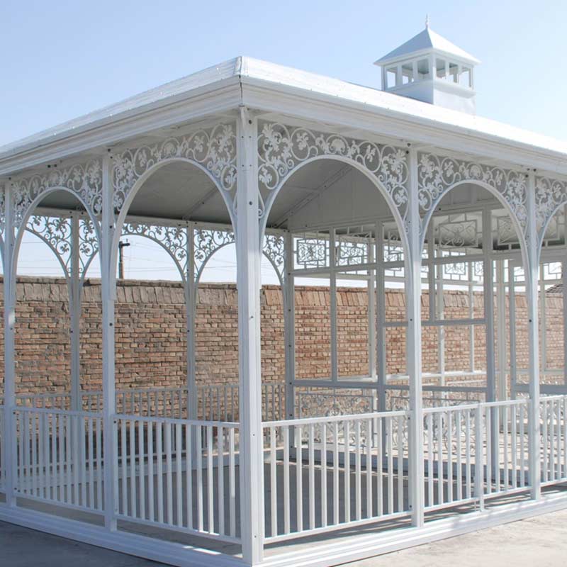 antique wrought iron greenhouse for plant