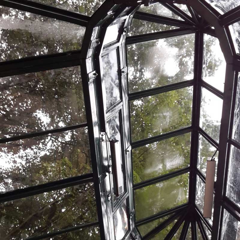 Bespoke Glasshouse Canopy & Pergola - Hartley Botanic