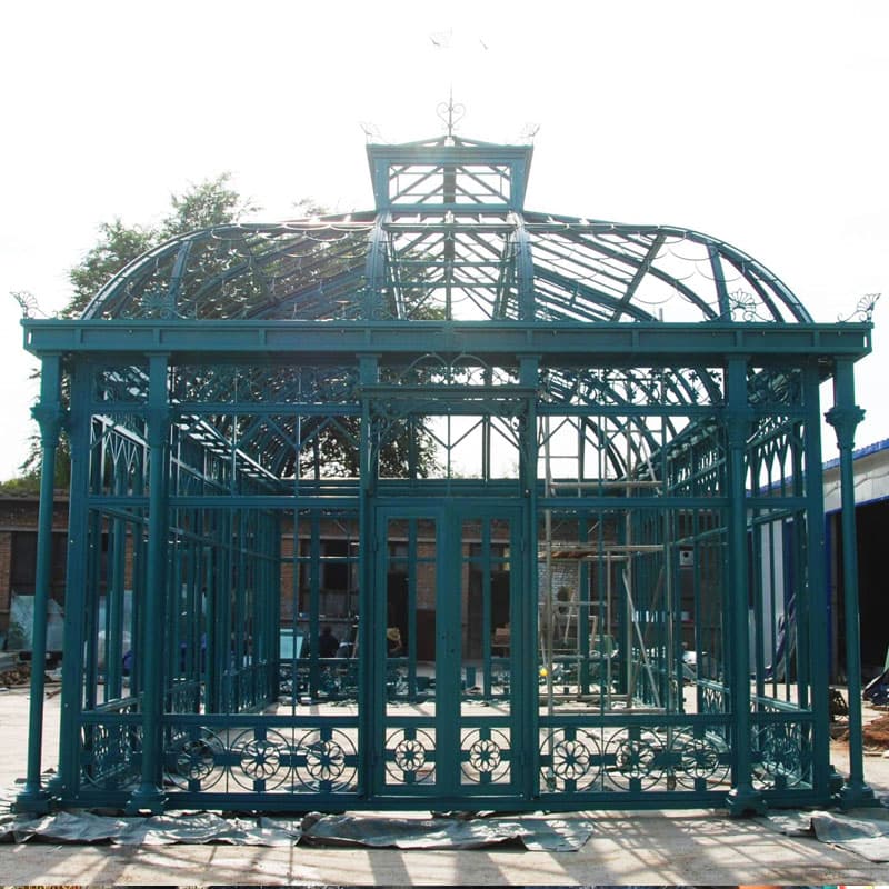 England classic traditional orangery for plant-Wrought Iron ...