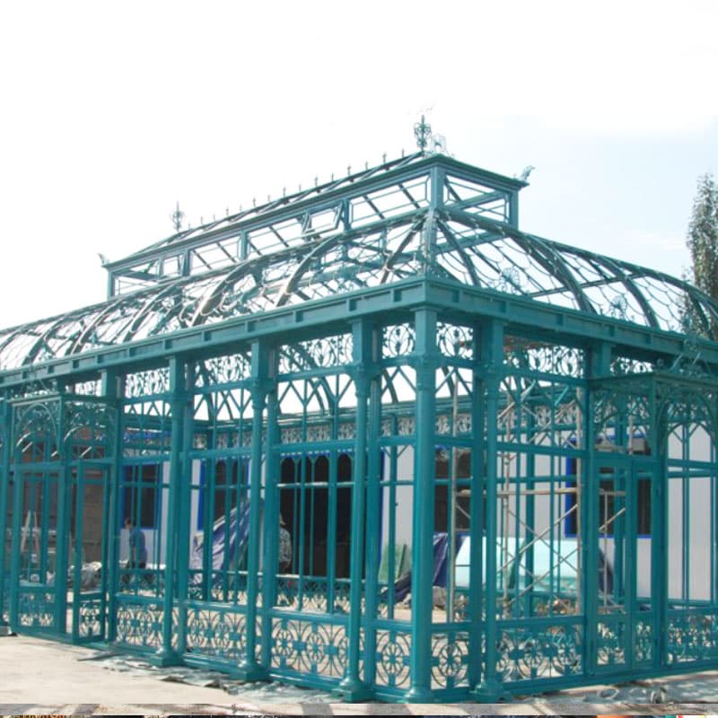 buy standalone four season sunroom for coffee-Wrought Iron ...