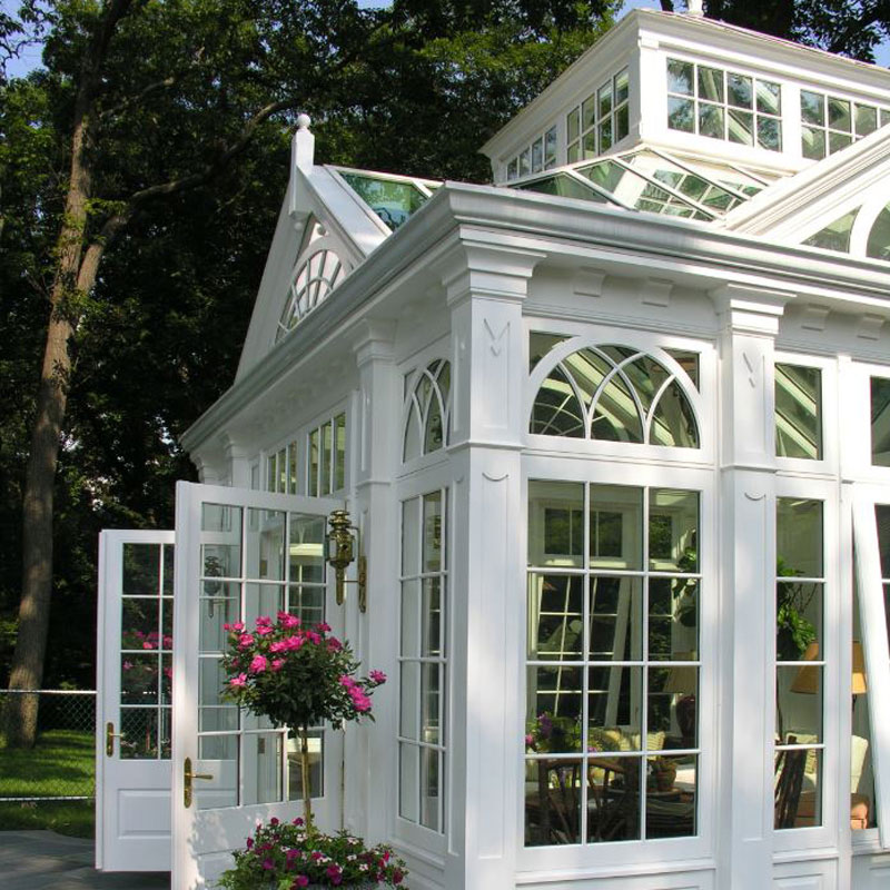 contemporary all season greenhouse plans as office