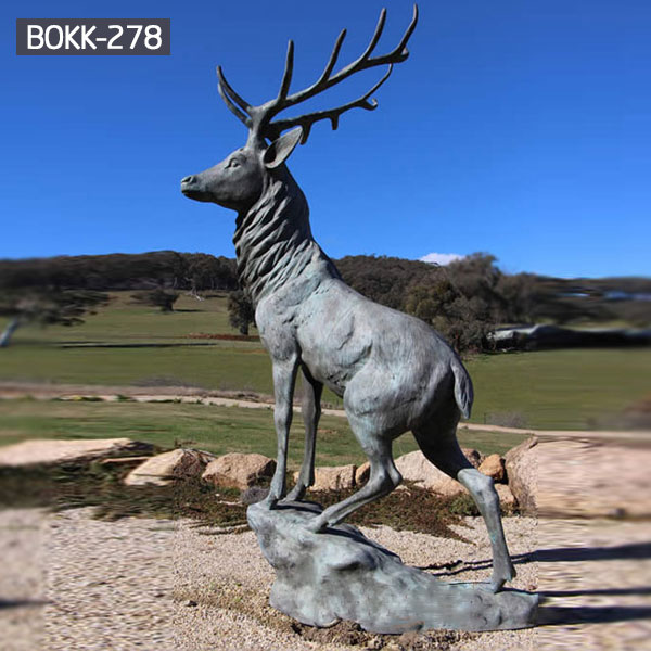 vintage stag yard statue cost for sale-Bronze sculpture for sale