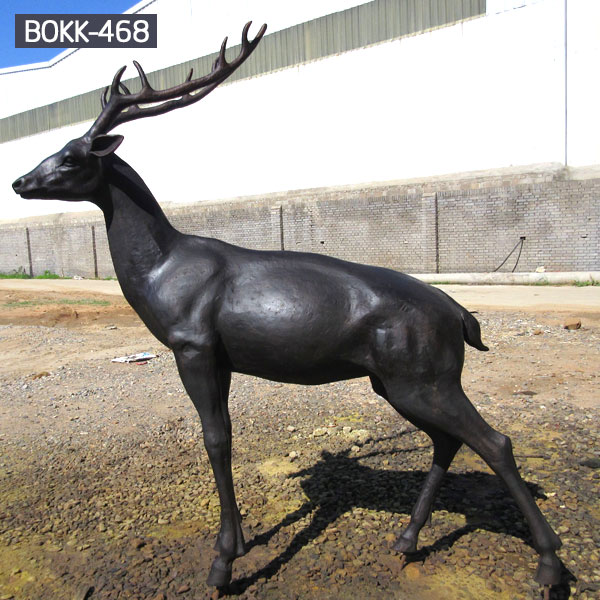 vintage stag yard statue cost for sale-Bronze sculpture for sale