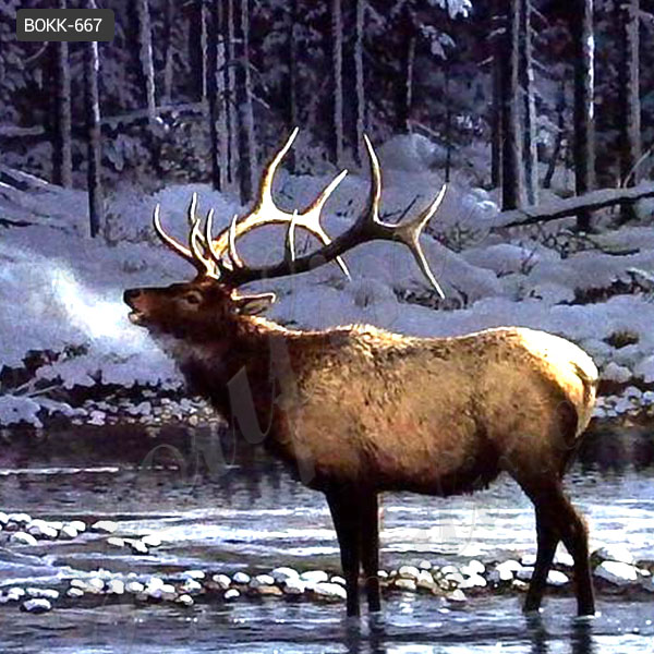 life size elk statue | eBay