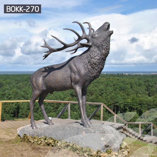 large deer statue | eBay