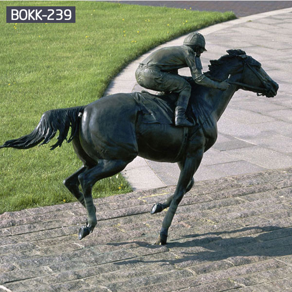 famous antique rearing horse sculpture for gardens