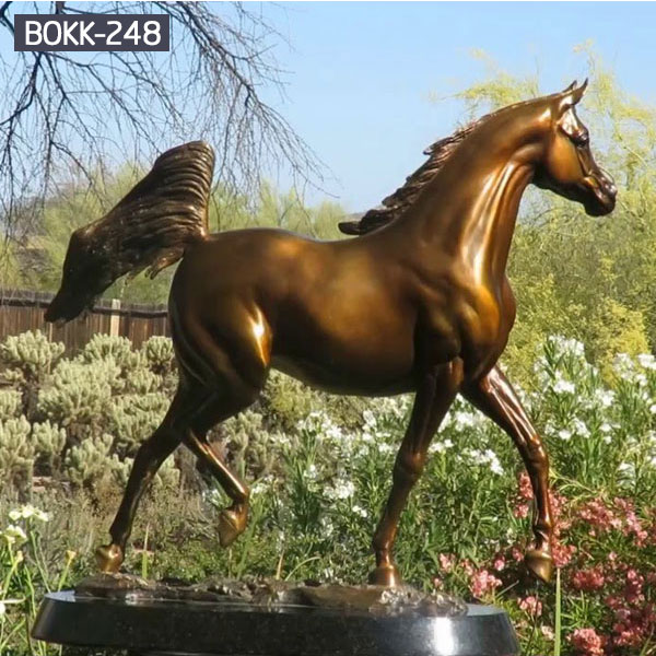 vintage brass horse statue | eBay