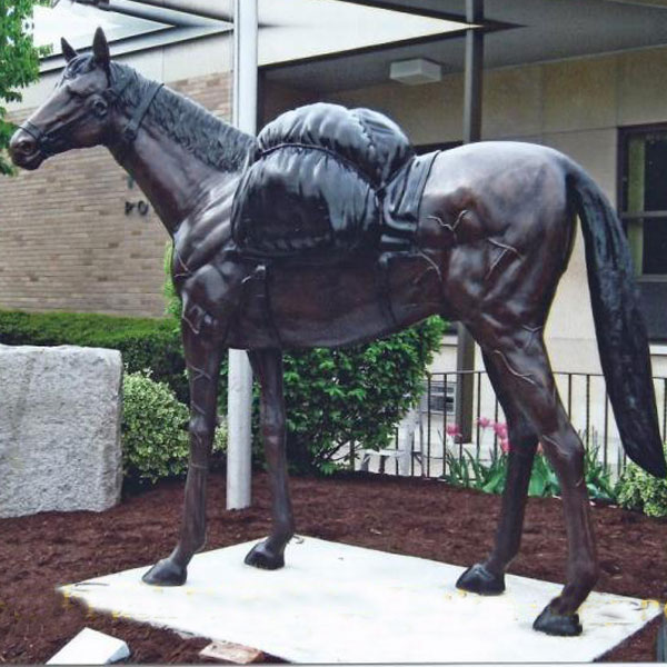 Garden Decorative Large Rearing Bronze Horse Sculpture
