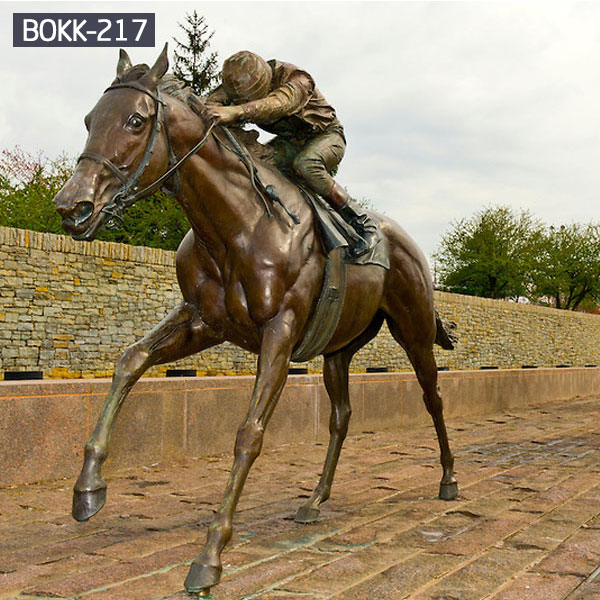 buy vintage bronze rearing horse sculpture garden decor