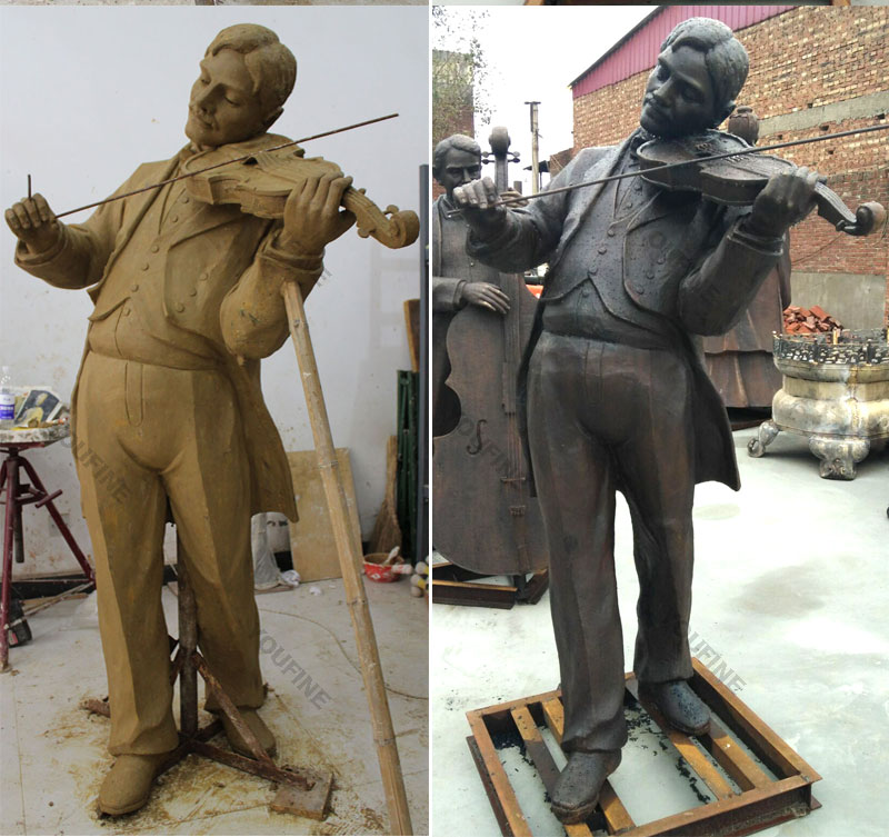 popular casting bronze sculpture bobbie carlyle self made man ...