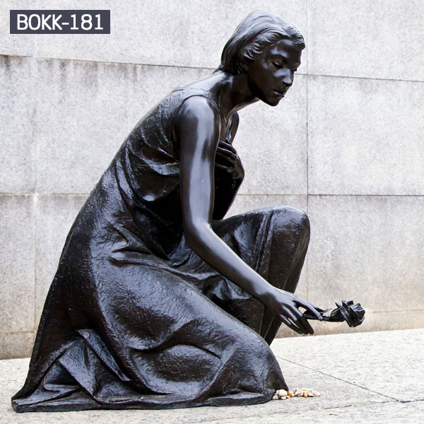 bronze girl statue | eBay