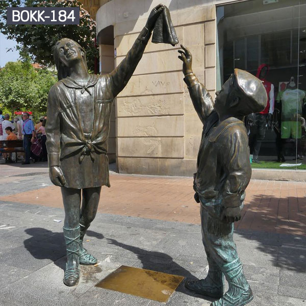 Boy And Girl Bronze Sculptures, Boy And Girl Bronze ...