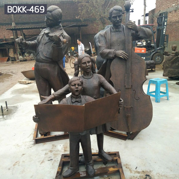 girl statue modern metal art custom life size bronze statues ...
