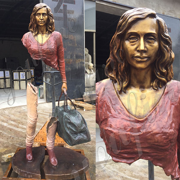 commission a statue metal art girl statue designs- Fine Art ...