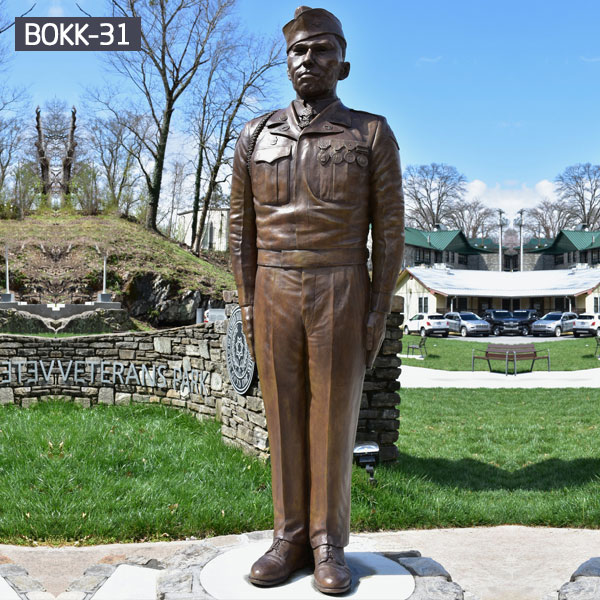 Famous WWII Fallen Soldier Battle Cross Memorial for War Memorial