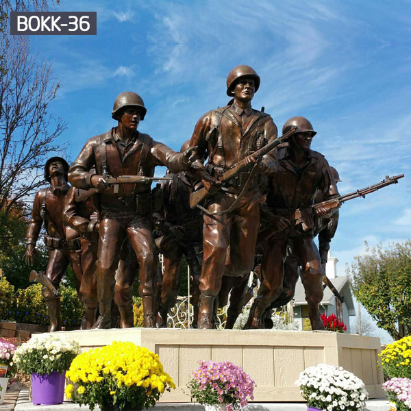 Garden Air force Fallen Soldier Battle Cross Statue for War Memorial