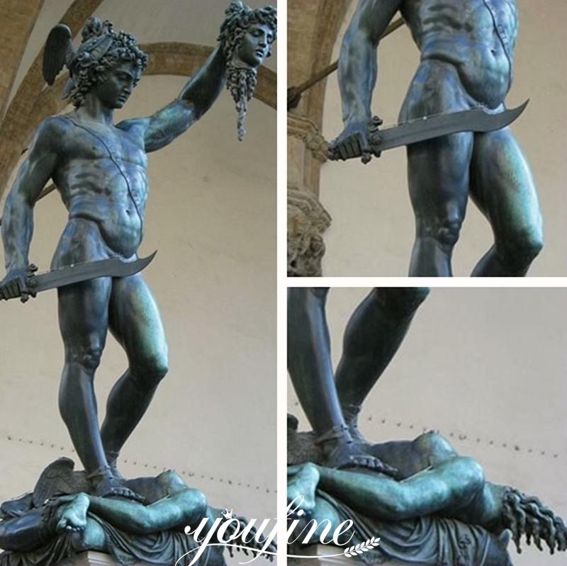 Classic Bronze Perseus with the Head of Medusa Statue for Sale Details