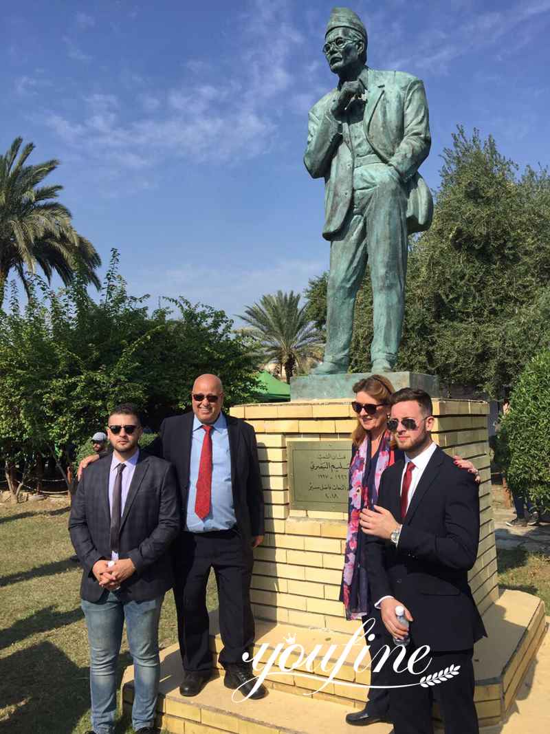 Custom Bronze Statue of Famous Actress for Israel Clients