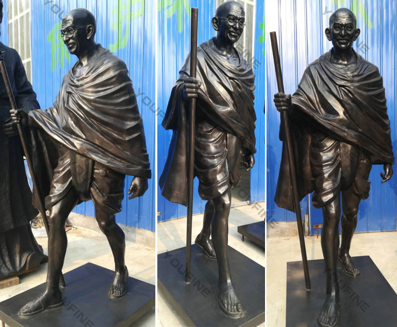 Bronze Mahatma Gandhi Sculpture