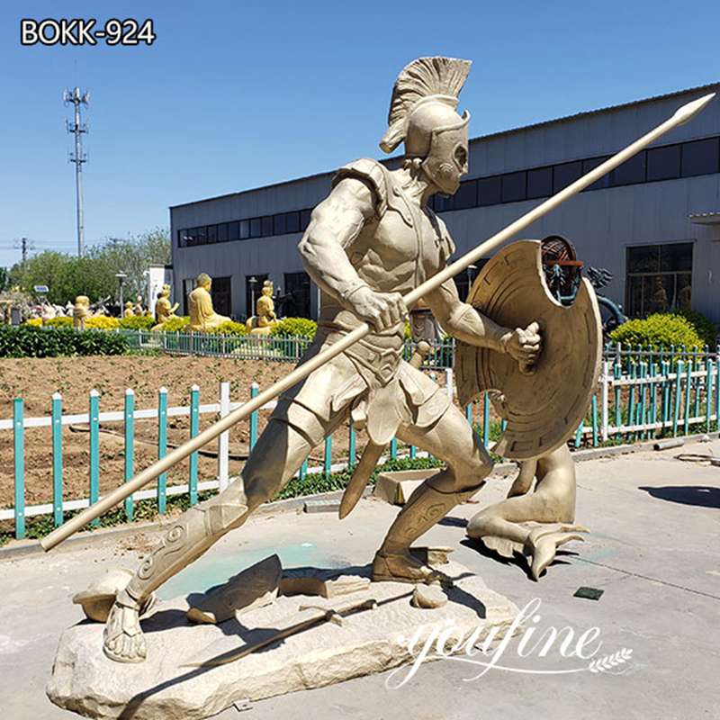 Spartan Warrior sculpture (1)