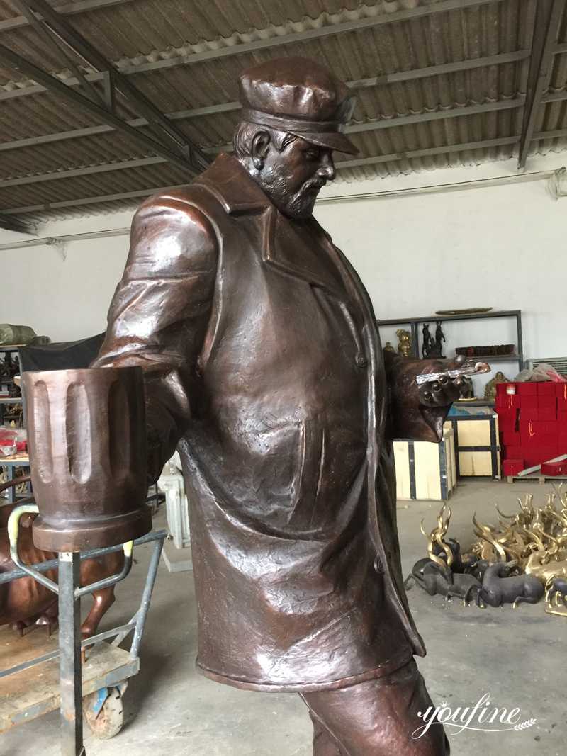 life size bronze statues (2)