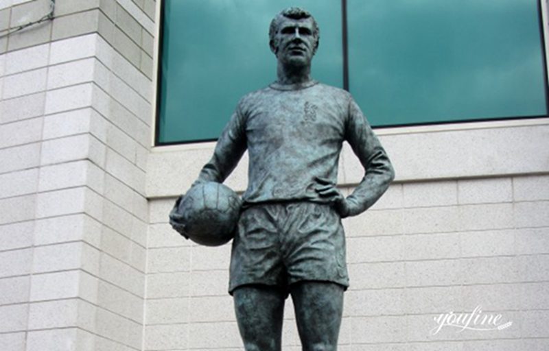 Football Player Statue