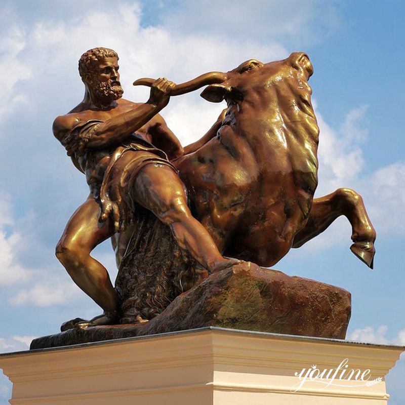 Classical Greek God Bronze Hercules Sculpture Manufacturer BOKK-996 (2)
