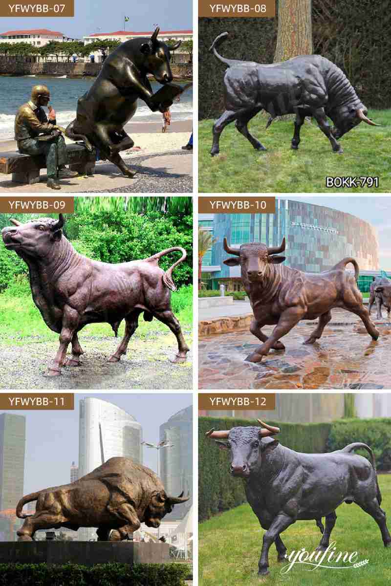 bull sculpture - YouFine Sculpture