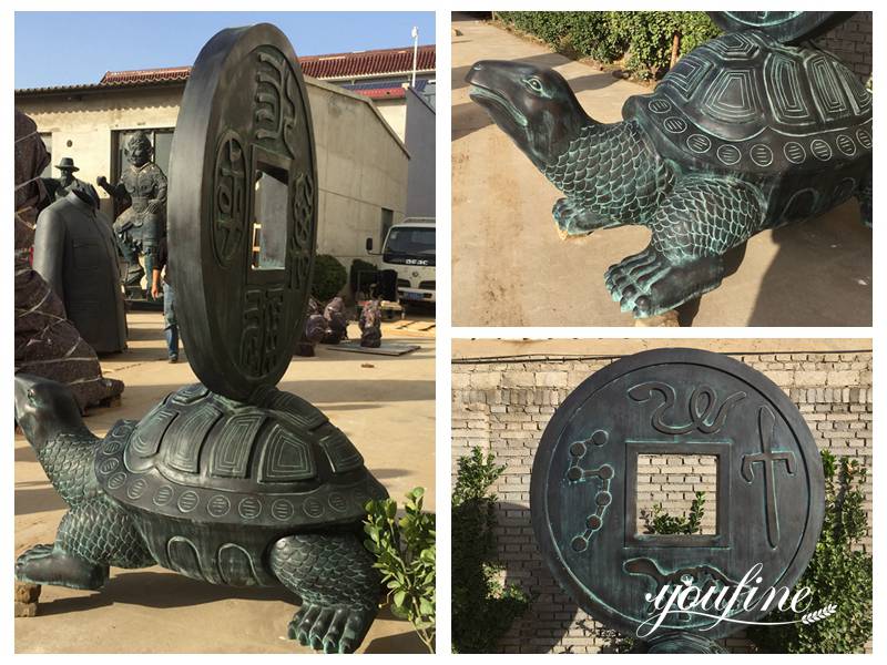large outdoor turtle statue-YouFine Sculpture