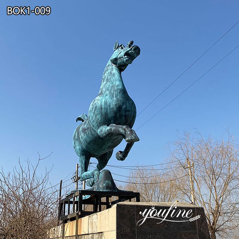Famous Life Size Bronze Horse Statue for Outdoor BOK1-009 (1)