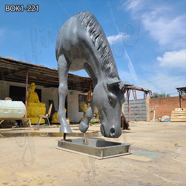 Life Size Bronze Horse Statue Half Body Design for Sale BOK1-221