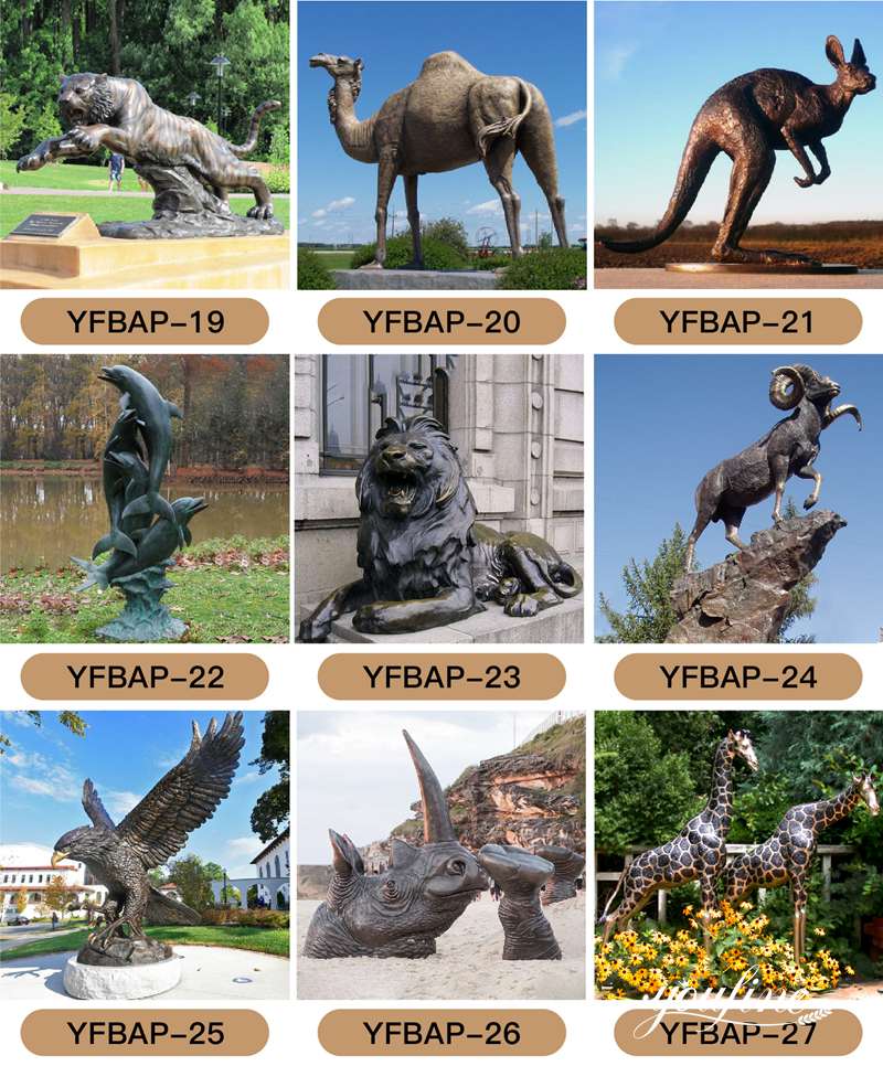 Bronze Animal Sculpture - YouFine Sculpture (2)Bronze Animal Sculpture - YouFine Sculpture (2)