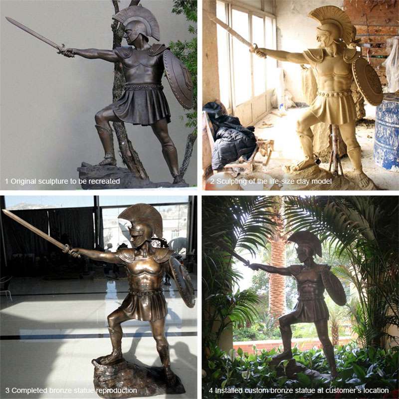 Trojan Warrior Statue - YouFine Sculpture (3)