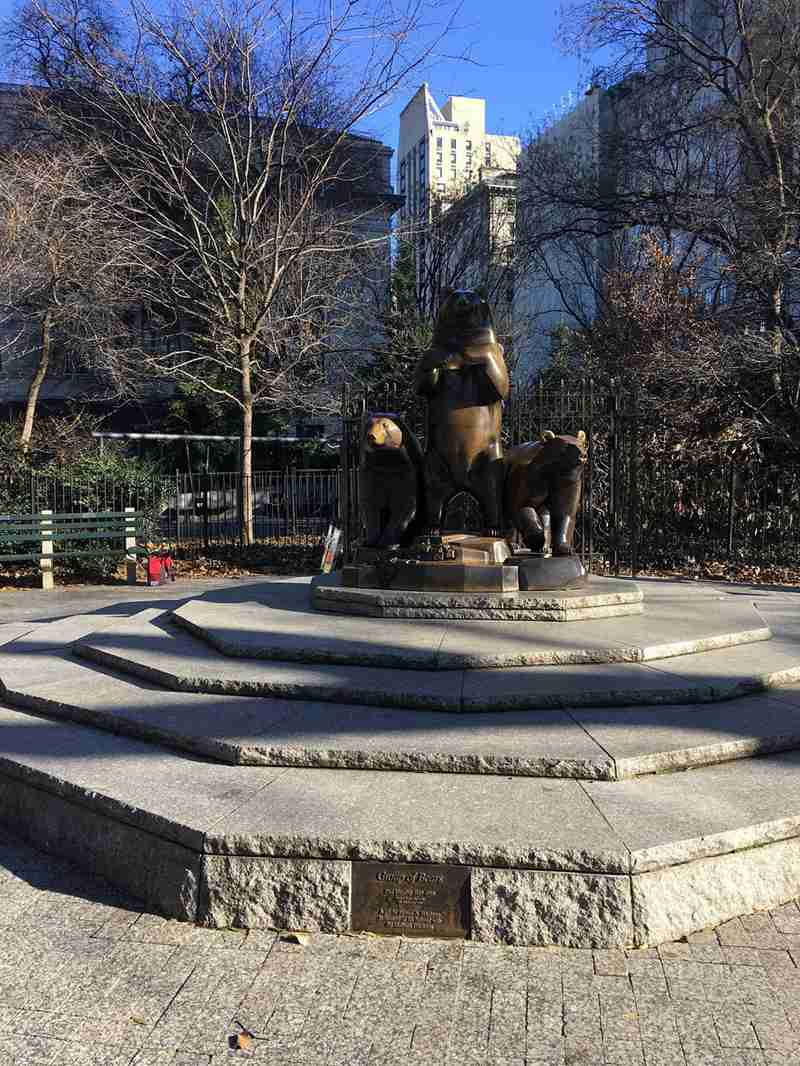 bronze bear statue – YouFine Sculpture
