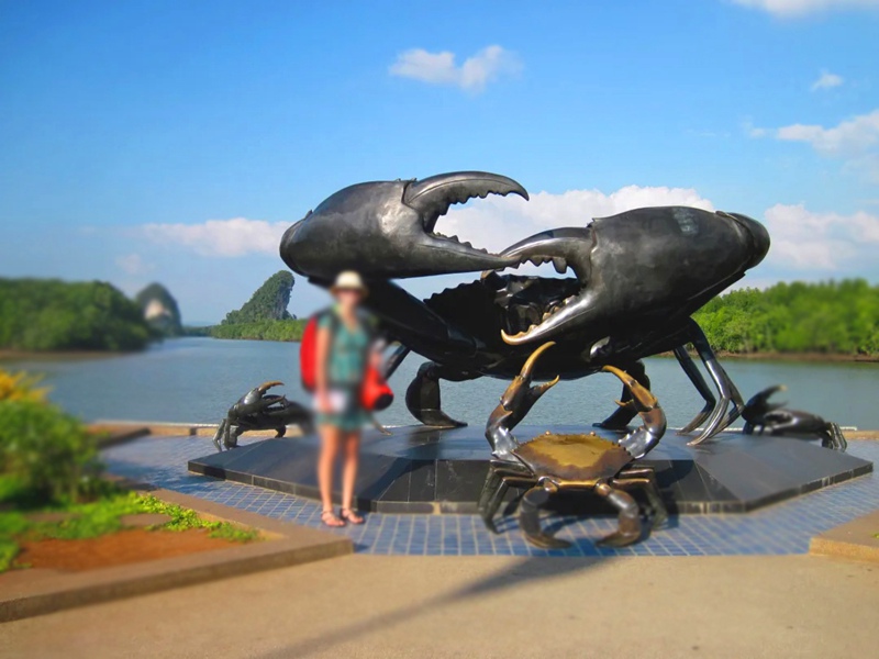 Bronze Crab sculpture animal statue supplier