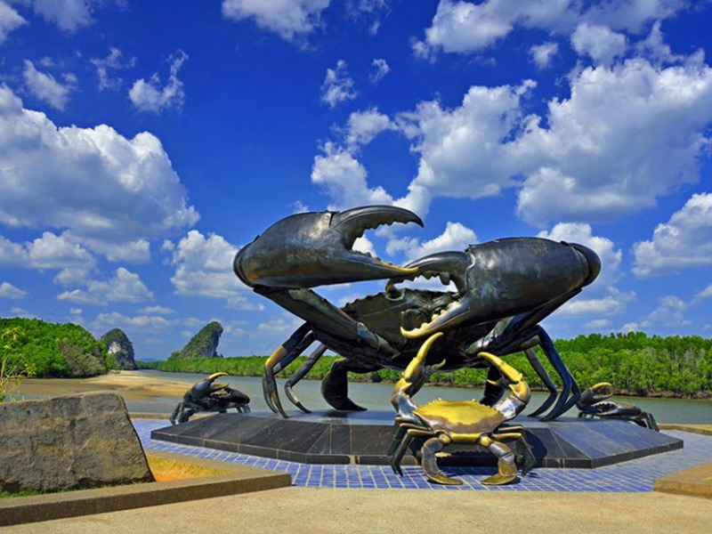 Bronze Crab sculpture animal statue supplier