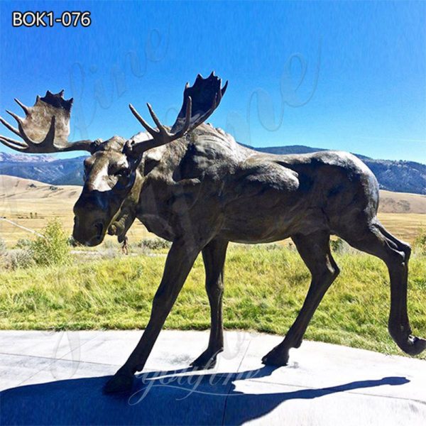 Bronze Moose Sculpture: A Majestic Addition to Your Home or Garden