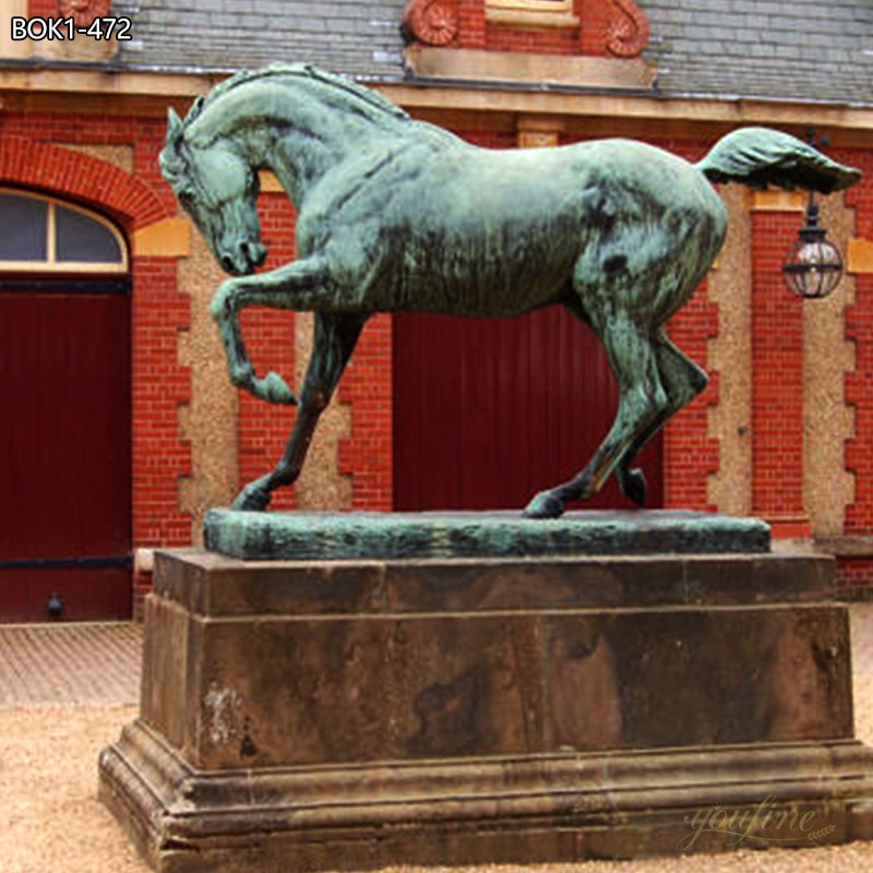 Majestic Life Size Bronze Horse Statue for Sale