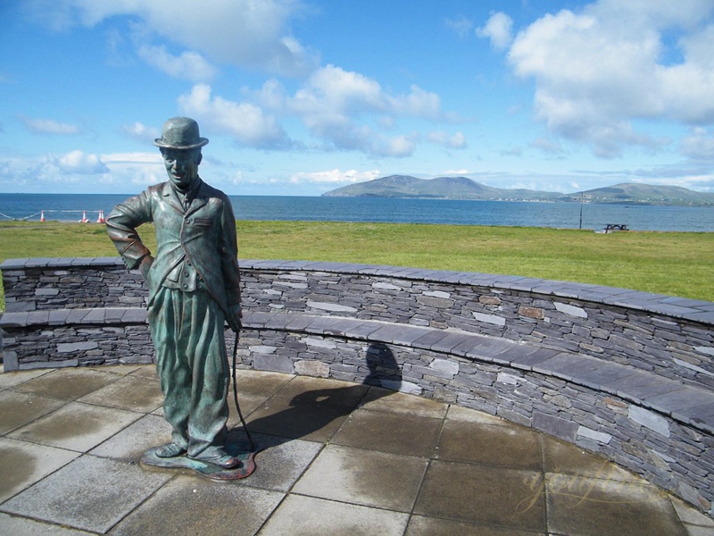 Custom Bronzes Charlie Chaplin Statue for Sale